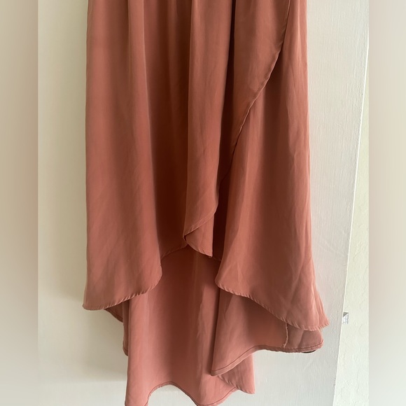 Pink faux wrap dress - Picture 5 of 5